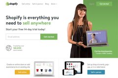 Shopify，一枚簡潔清新的國外電子商務(wù)平臺網(wǎng)站